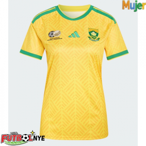 Camiseta Sudáfrica Primera Equipación para mujer Mundial 2026 manga corta